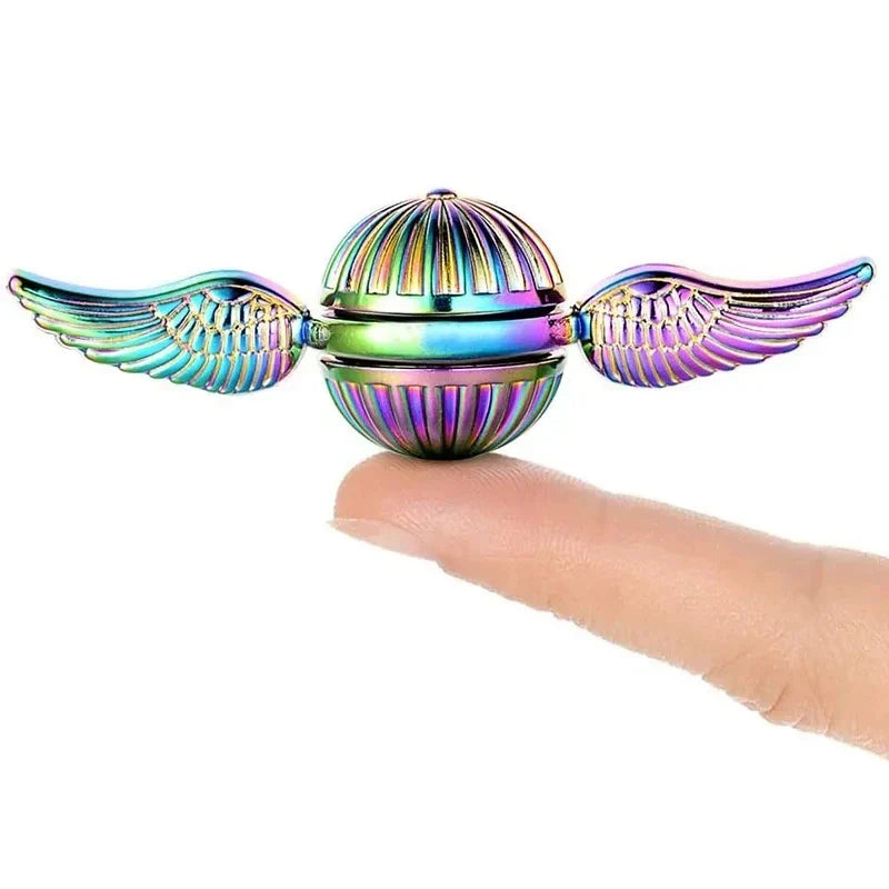 Funny Metal Fidget Spinner Toy for Stress Relief-0